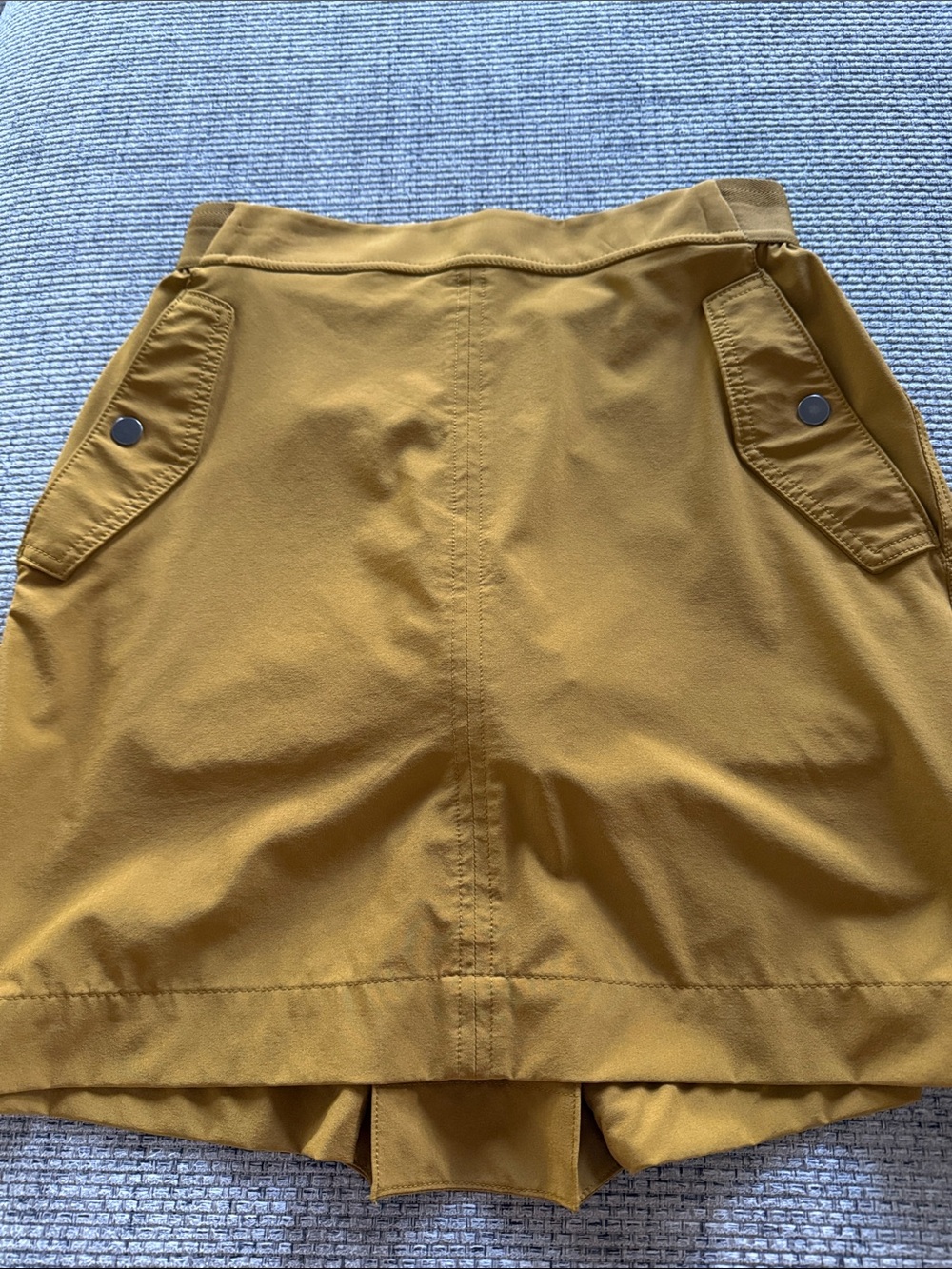 Women’s athleta Mustard Yellow A-Line Skort